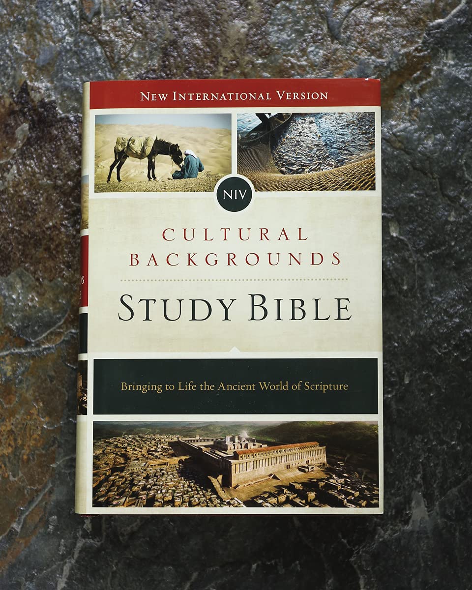 NIV, Cultural Backgrounds Study Bible: Bringing to Life the Ancient World of Scripture, Hardcover