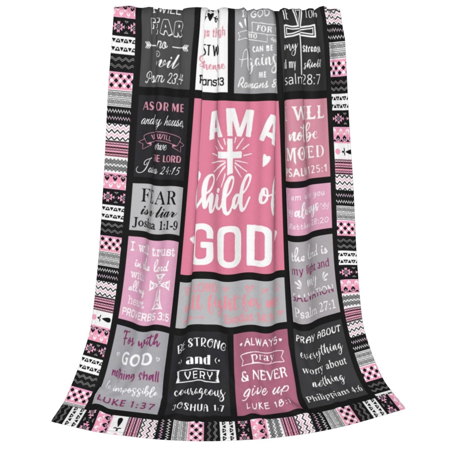 Christian Gifts for Women Faith, Inspirational Gifts for Women, Soft Throw Blankets for Women, Religious Gifts for Women/Men, Spiritual Gifts for Women, Personalized Blankets for Adults 40"x 50"